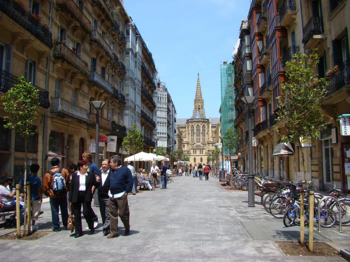 Pension Regil San Sebastián Exterior foto